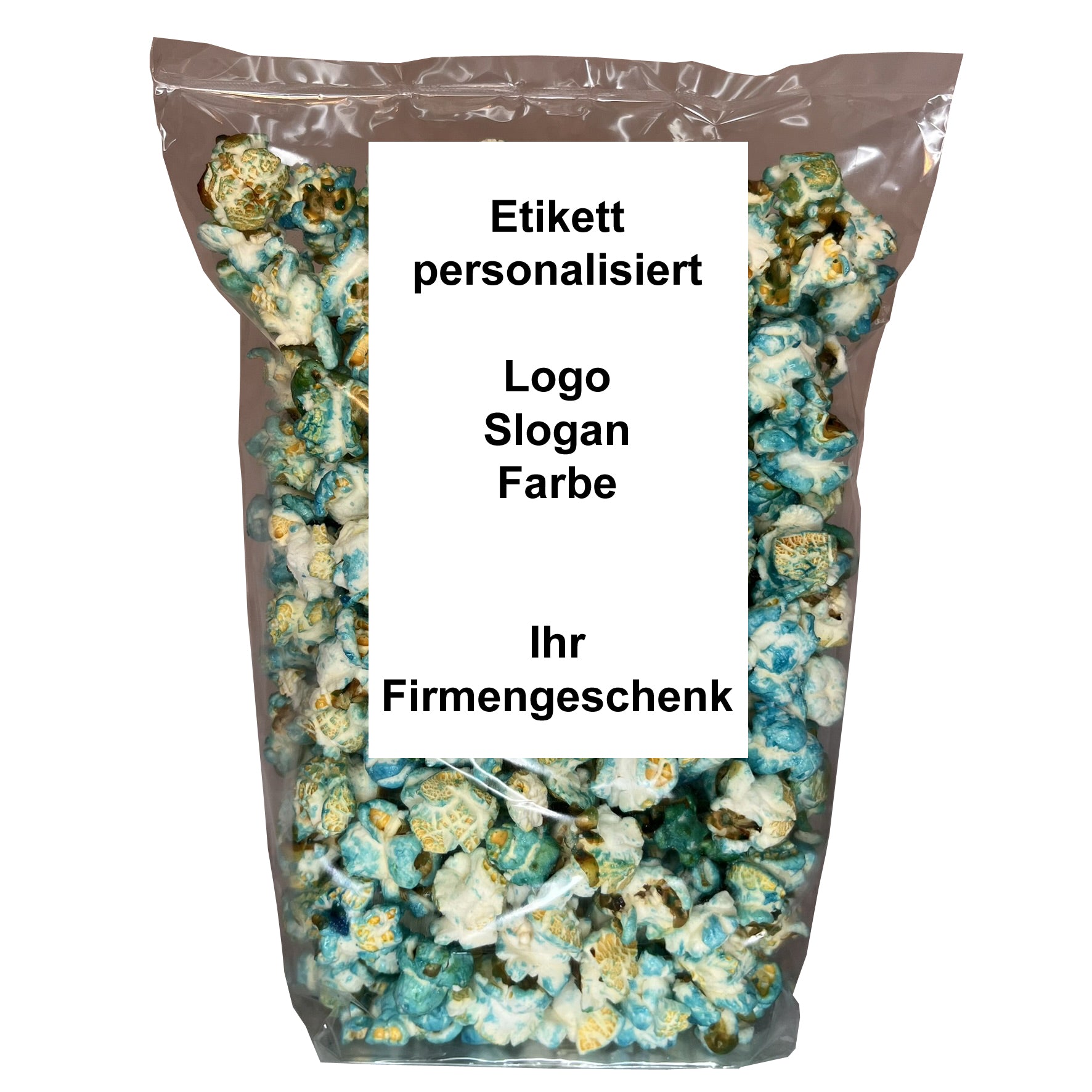Firmenpopcorn - Heidelbeere - Blau