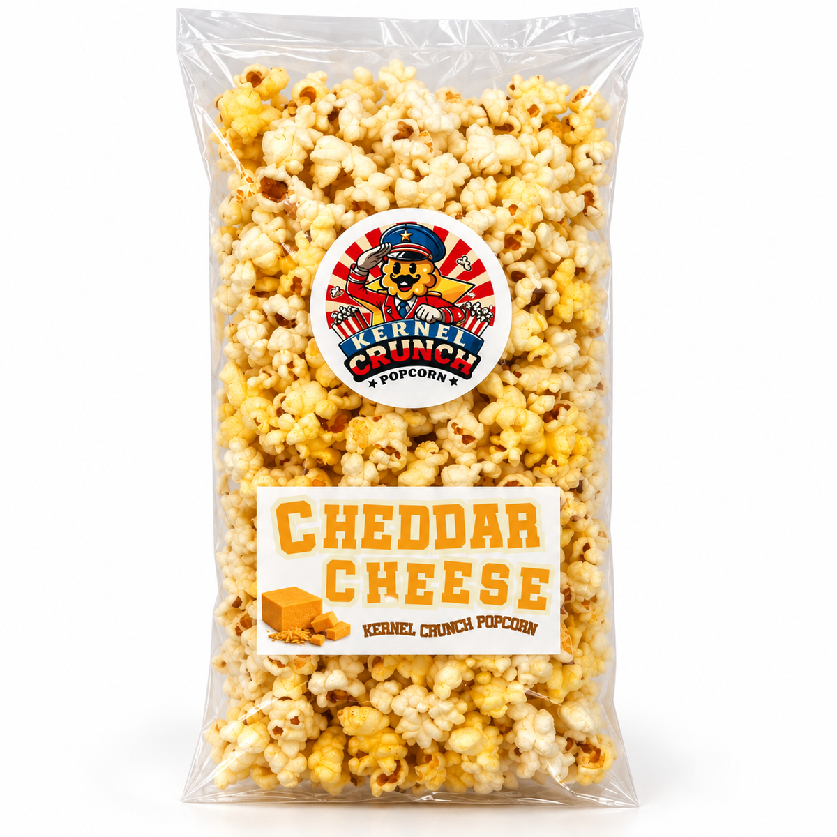 Cheddar Cheese Popcorn – Intensiv würziger Käsesnack
