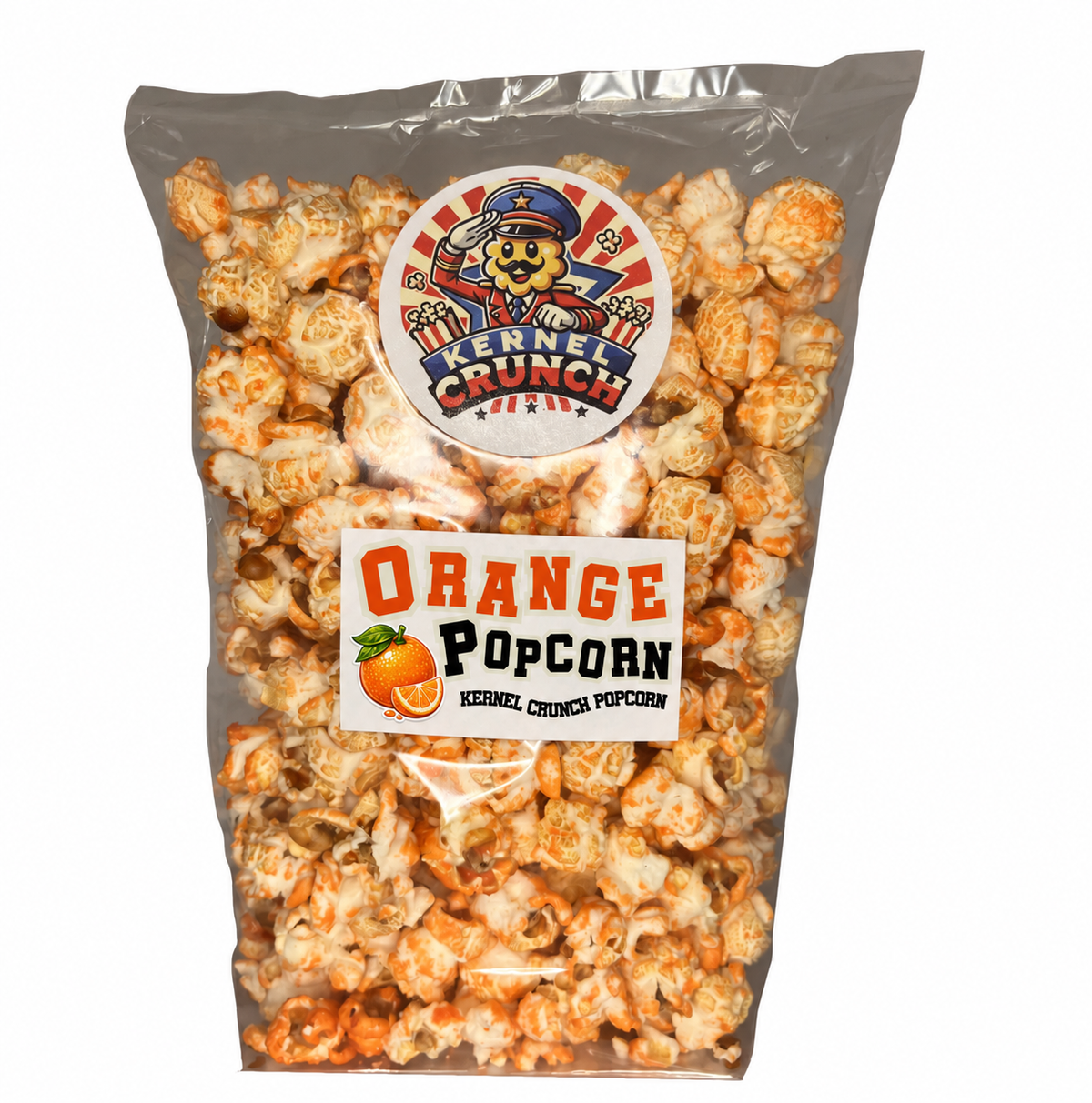 Orange Popcorn