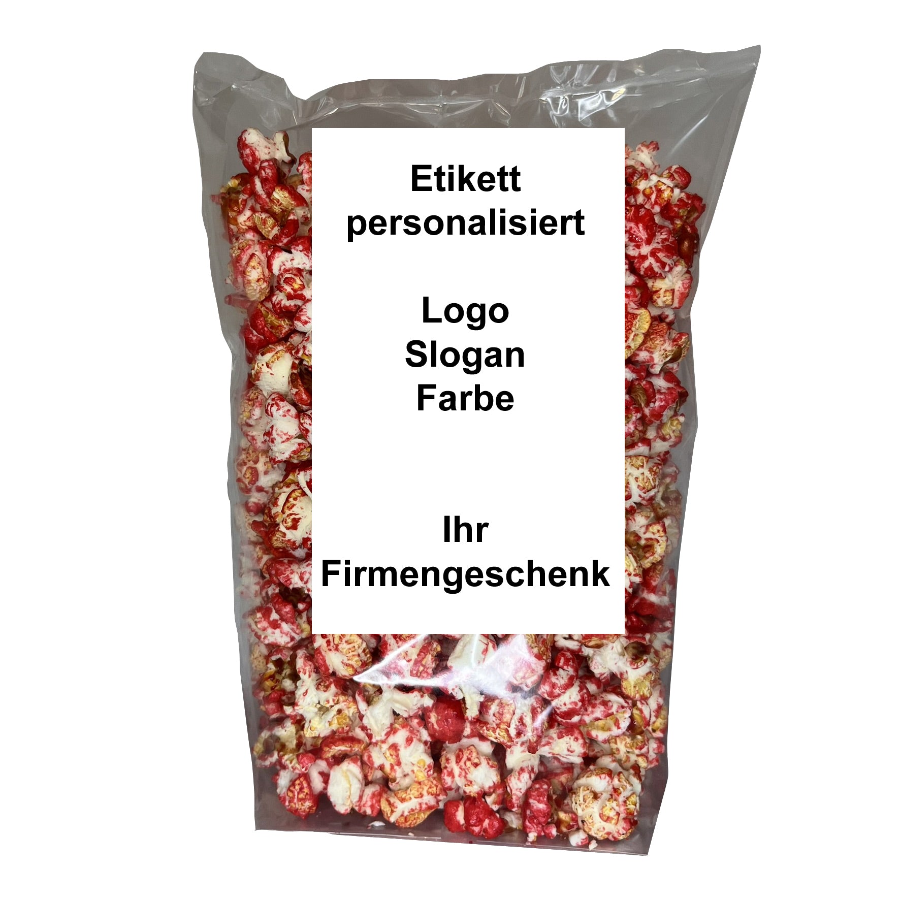 Firmenpopcorn - Rot