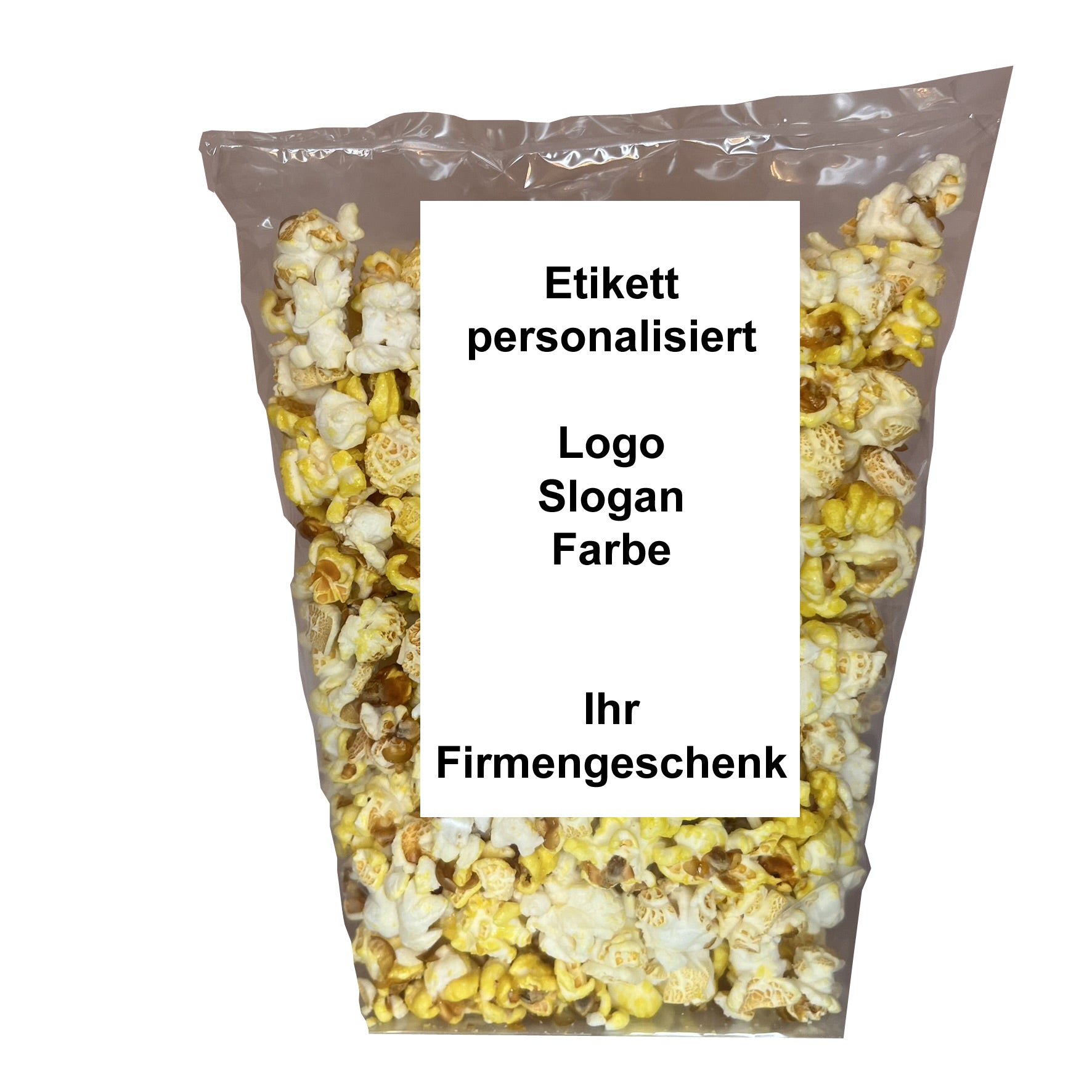 Firmenpopcorn - Gelb